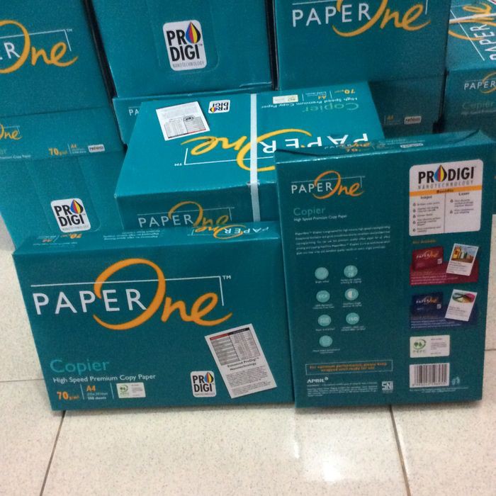 Jual PROMO!! KERTAS A4 70GR PAPER ONE KERTAS HVS | Shopee Indonesia
