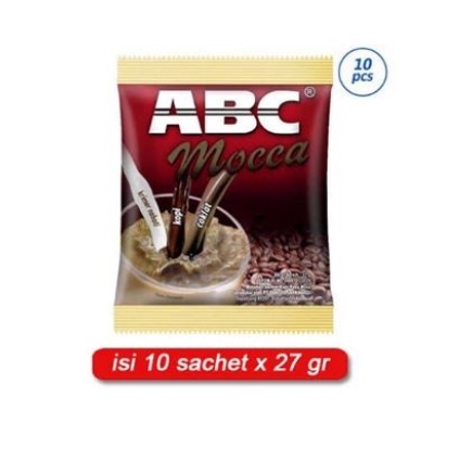 Jual Kopi ABC Mocca 27 gram (1 renceng isi 10 sachet) | Shopee Indonesia