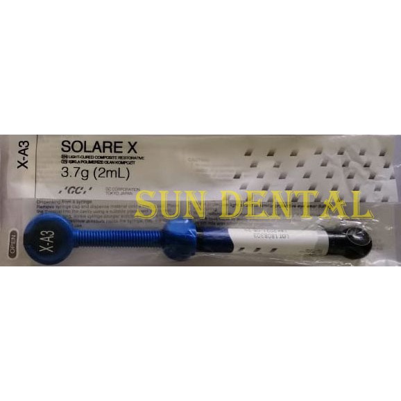 Jual Gc Solare Anterior Posterior Bahan Tambal Composite Gigi Sinar Light Cure Made In Japan