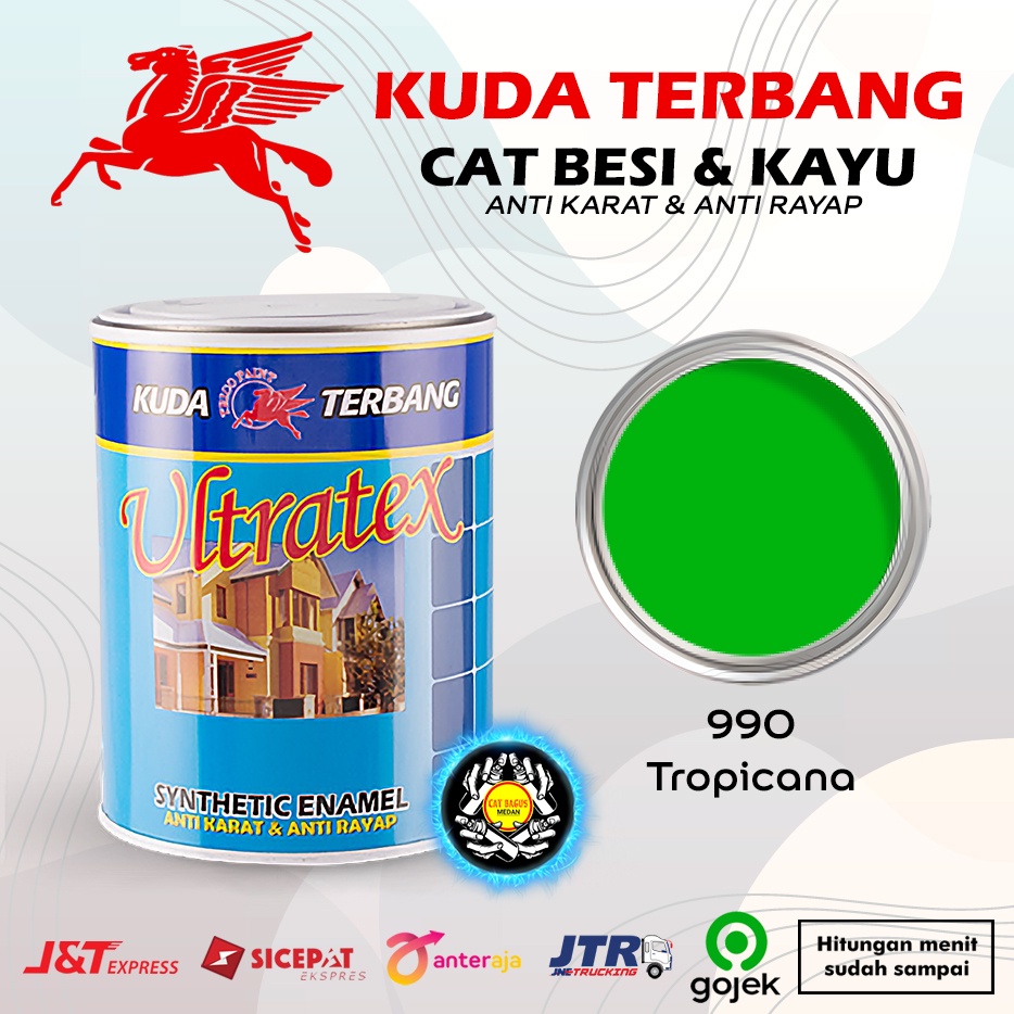 Jual Cat Minyak Cat Kayu Dan Besi Kuda Terbang Ultratex Kg Warna