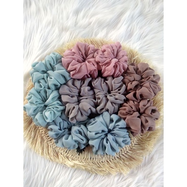 Jual Scrunchie Hijab Ikat Rambut Cepol Hijab Scrunchie Random Shopee Indonesia 