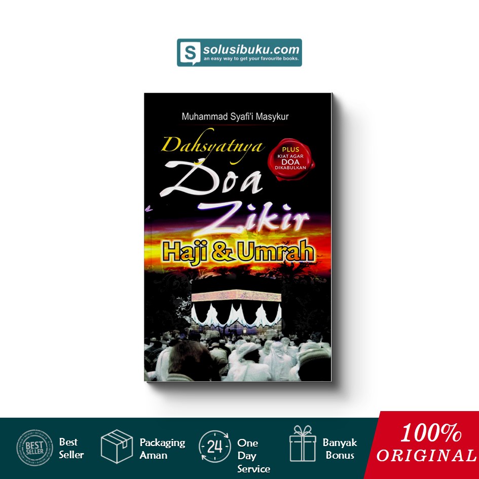 Jual Buku Dahsyatnya Doa Zikir Haji And Umrah Media Firdaus Shopee