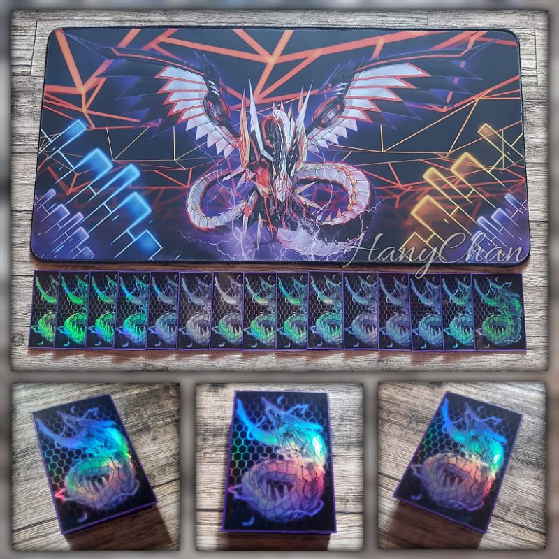 Jual Playmats Cyber Dragon Playmat Yugioh + Sleeves + Tube Shopee Indonesia