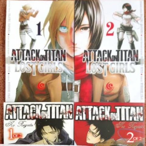 Jual Komik LC: Attack On Titan Lost Girl dan No Regrets | Shopee Indonesia