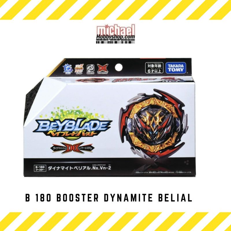 Jual Beyblade Takara Tomy B 180 Booster Dynamite Belial | Shopee Indonesia