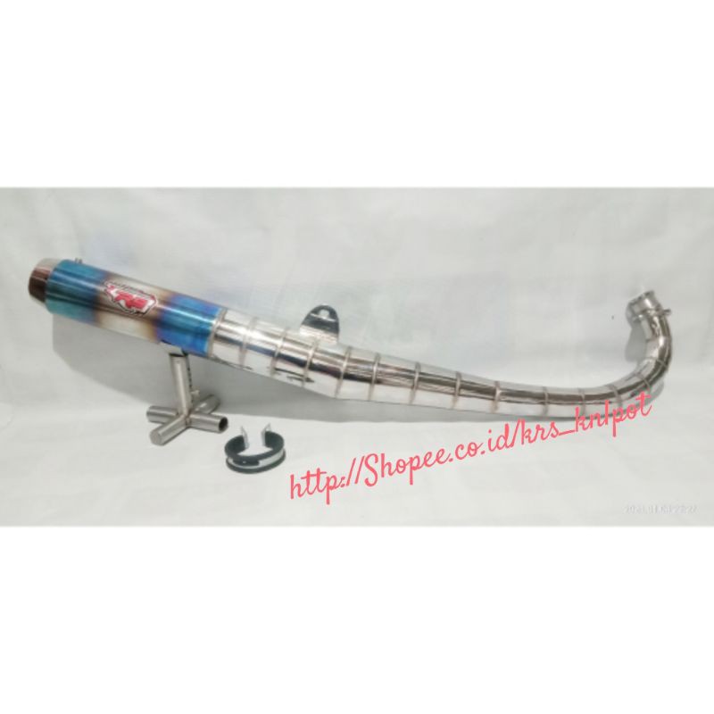 Jual knalpot standar racing rx king croom | Shopee Indonesia