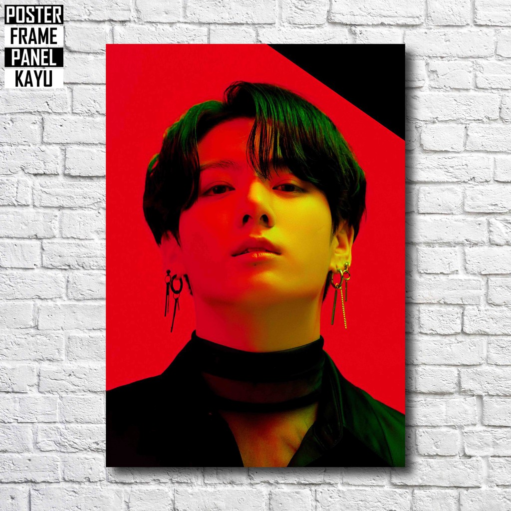 Jual Poster Bts Jungkook Mots O Ne Clue Ver Shadow Cut Frame Kayu Solid A Jnk Shopee Indonesia