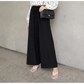 Celana Kulot Panjang Wanita Pants Import Korea Daily Kulot Umbrella Muat Bb 140Kg Kulot Jumbo