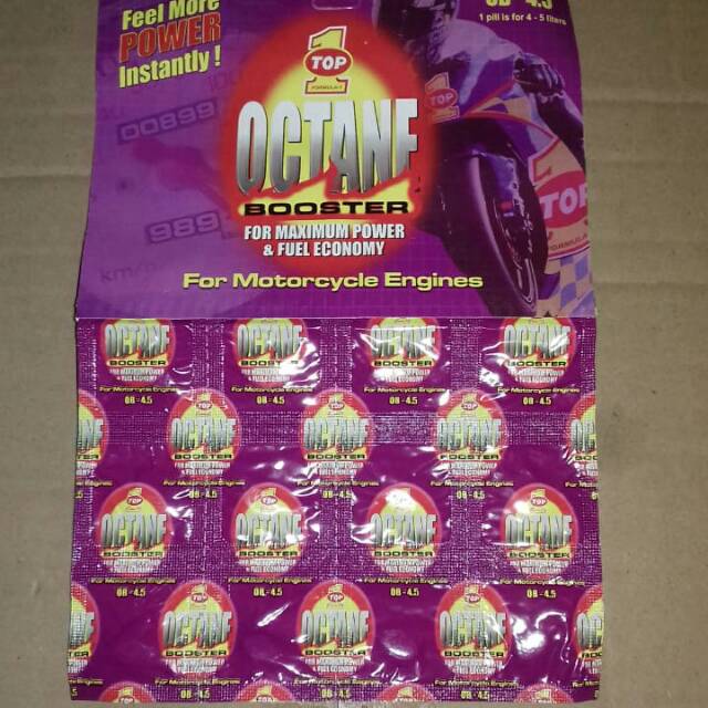 Jual Top 1 Octane Booster kemasan pack isi 12pcs Shopee Indonesia