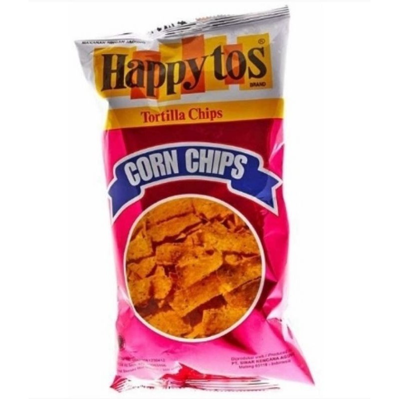 Jual Happy Tos Corn Chips Hijaucheesejagung Bakar Shopee Indonesia