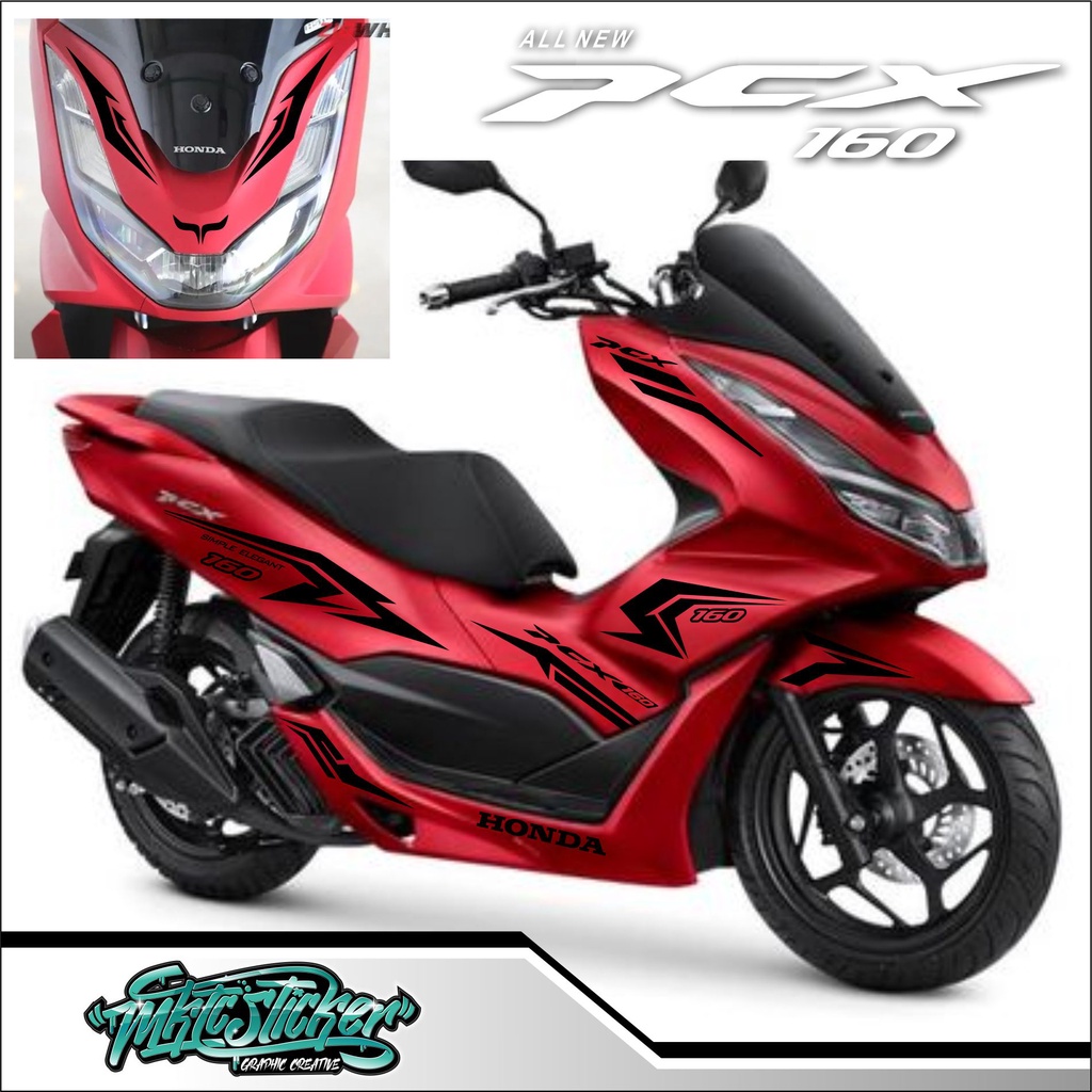 Jual STIKER PCX HONDA 160 SIMPLE ELEGANT | Shopee Indonesia