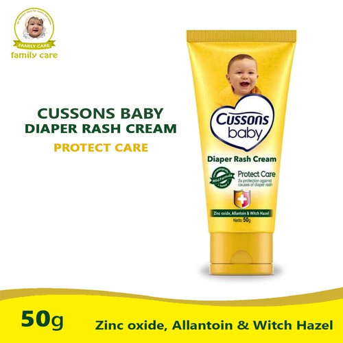 Jual Cussons Baby Diaper Rash Cream Protect Care 50gr 50 gr Shopee