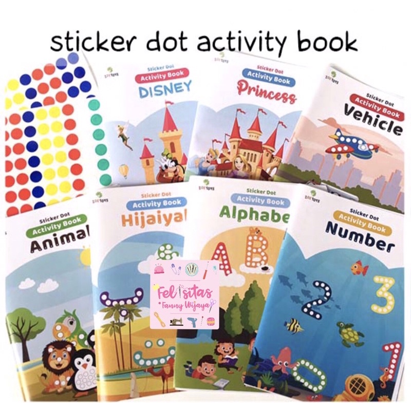 Jual Sticker Dot Activity Book | Shopee Indonesia