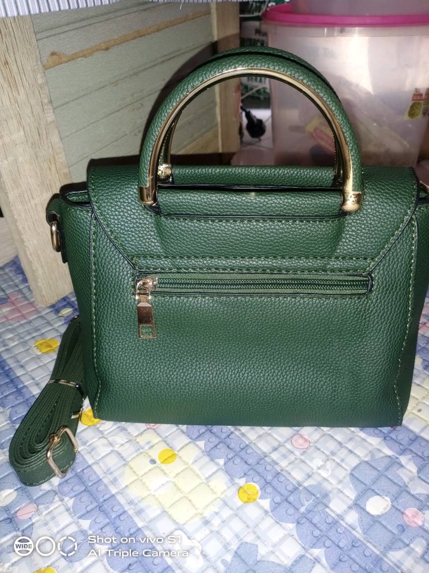 Jual JT9019-green Tas Handbag Wanita Cantik Import Terbaru