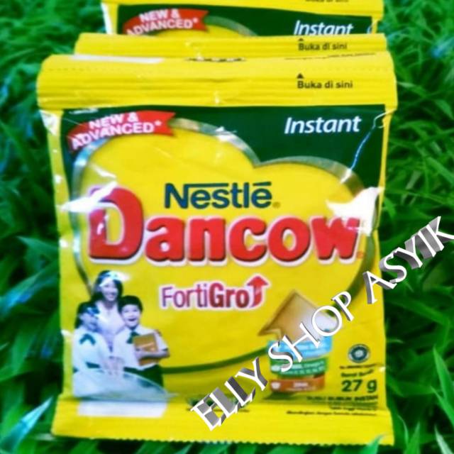 Jual Susu Dancow Sachet Fortigo Instan ( Putih - 27gr ) | Shopee Indonesia