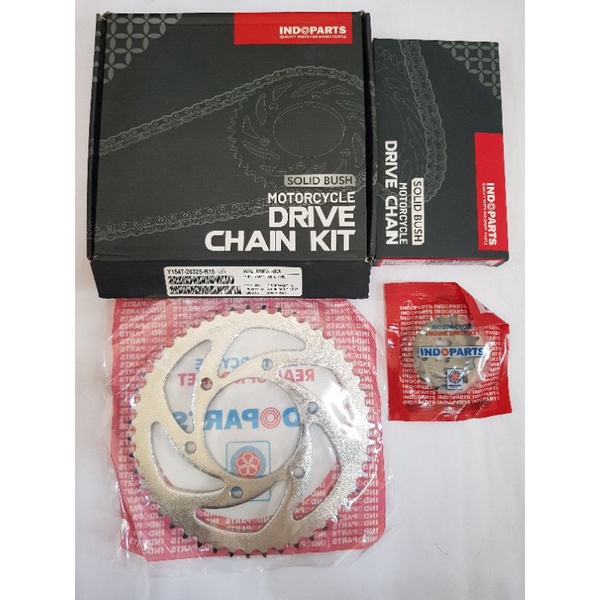 Jual GEAR SET YAMAHA R15 / Xabre TF22X150 MERK INDOPARTS / GEAR PAKET