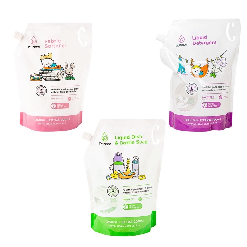 Jual pureco eco pack 1450ml | Shopee Indonesia