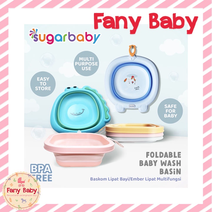 Jual SUGAR FOLDABLE BABY WASH BASIN Shopee Indonesia