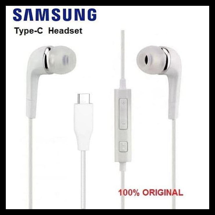 Jual NEW STOCK HANDSFREE EARPHONE HEADSET SAMSUNG A80 TYPE C