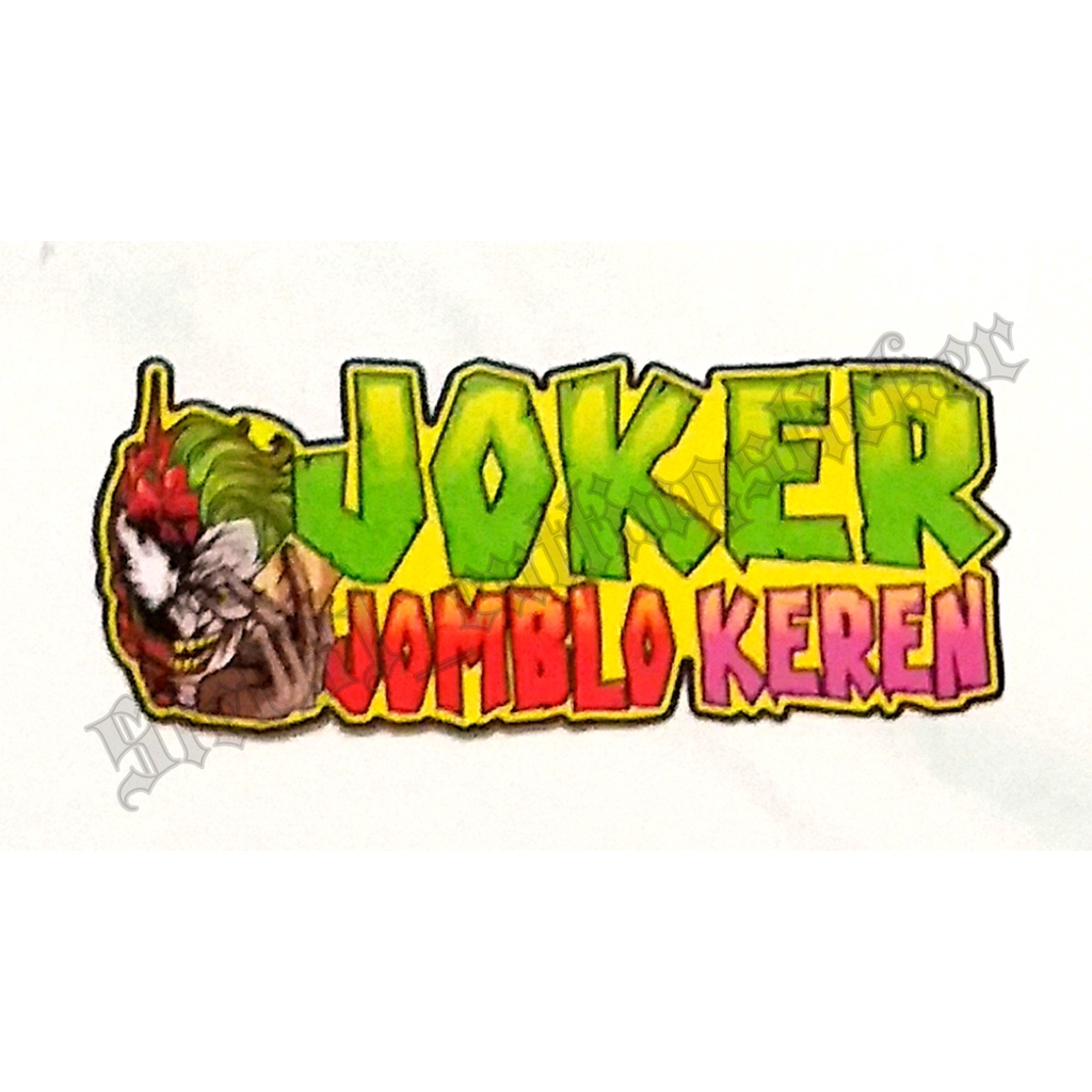 Jual Stiker printing joker ( jomblo keren ) Shopee Indonesia
