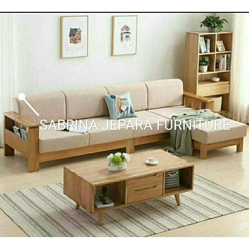 Jual Sofa Kursi Meja Ruang Tamu Kayu Jati Minimalis Meubel Jepara ...