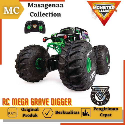 Mobil remot on sale monster truck