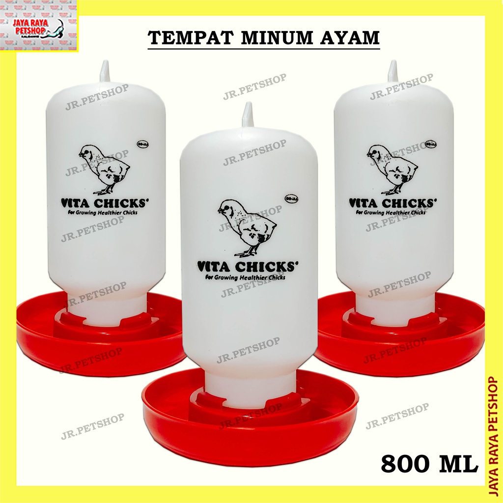 Jual Tempat Minum Ayam Vita Chicks 1 Liter Shopee Indonesia 0098