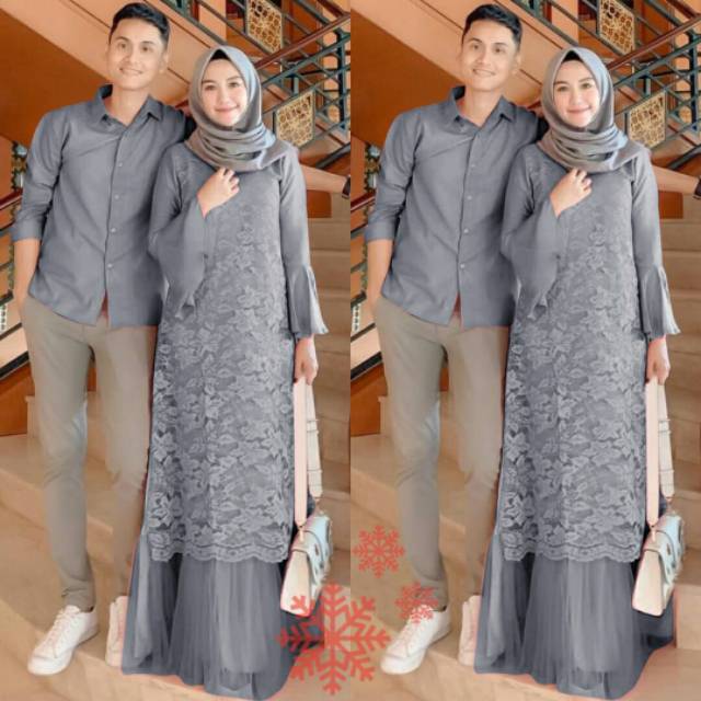 Jual Baju Couple Muslim Mewah Baju Buat Lamaran Kawinan Kondangan