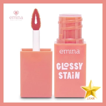 AS Emina Glossy Stain Lip Tint Liptint Gloss 3 Gr