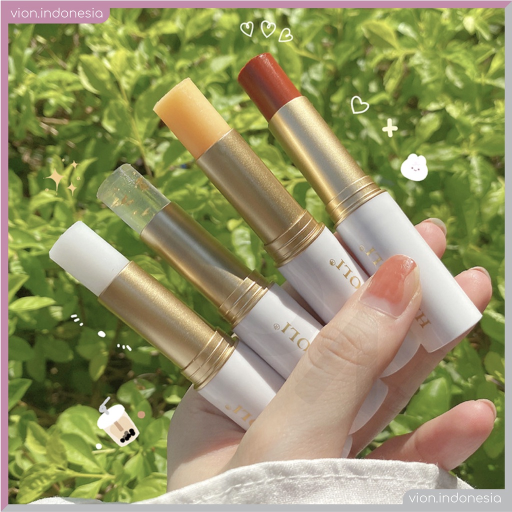 Jual Hanboli Glitter Lip Balm Galaxy 24K Gold White Pelembab Bibir ...