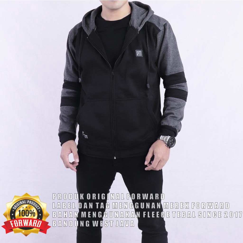 Jual Jaket Sweater Hoodie Resleting Zipper Polos Pria And Wanita Premium