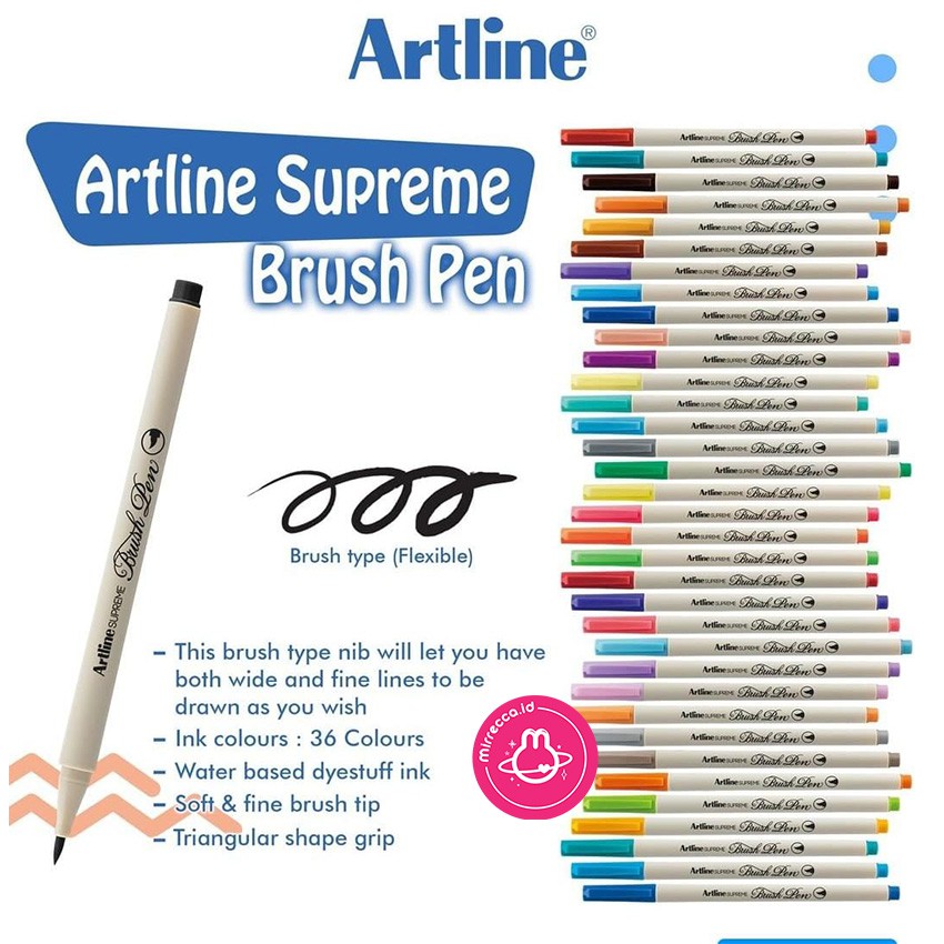 Jual ARTLINE SUPREME BRUSH PEN EPFSF (PART 2) Shopee Indonesia