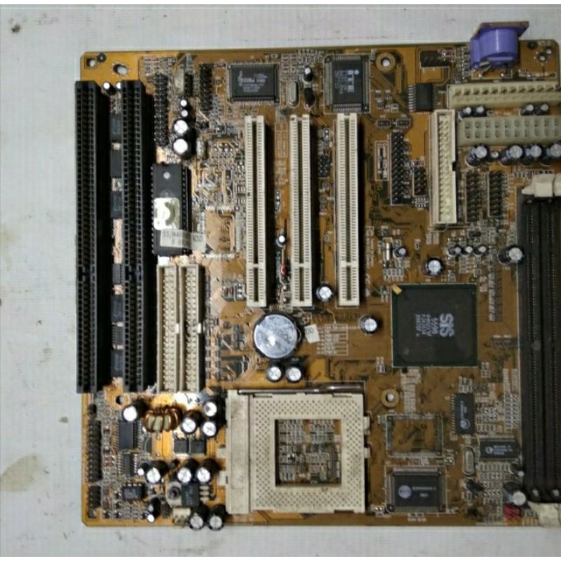 Jual Motherboard Antik Pentium 1 soket 7 buat koleksi | Shopee Indonesia