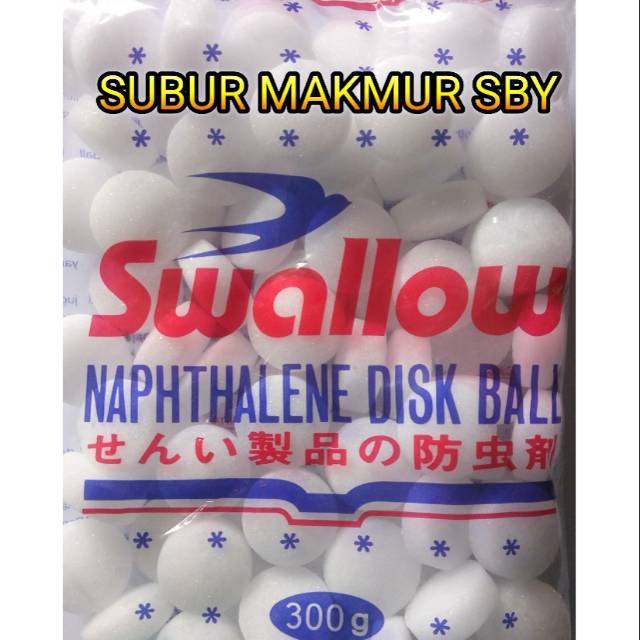 Jual Kapur Barus Merk SWALLOW KAMPER SWALLOW GRAM PUTIH NAPHTHALENE DISK BALL GRAM