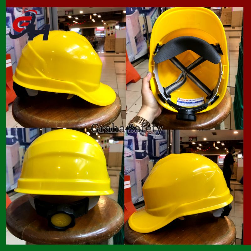 Jual Helm Safety ARROW HEAD A1 Kuning Helmet Saety Arrow persamaan