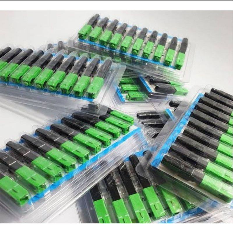 Jual Fast Connector SC APC Fastcon FTTH Konektor Fiber Optik Warna ...