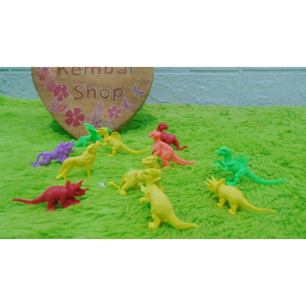 Jual HWN-DINO-5 Mainan Edukasi Edukatif Anak Set 5pcs Miniatur Dino Dan ...