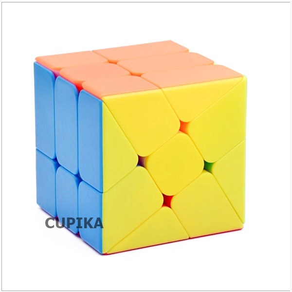 Jual Cube Puzzle 3x3 MOYU Stickerless Windmill Fisher Unik murah ...