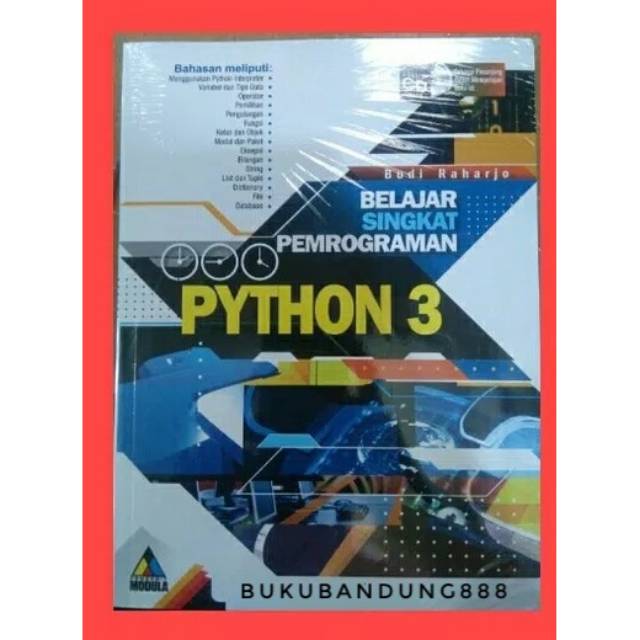 Jual Buku Belajar Singkat Pemrograman PYTHON 3 +CD | Shopee Indonesia