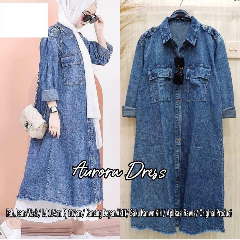 Jual dress+tunik+pakaian+wanita+jeans Harga Terbaik u0026 Termurah Oktober 2023  | Shopee Indonesia