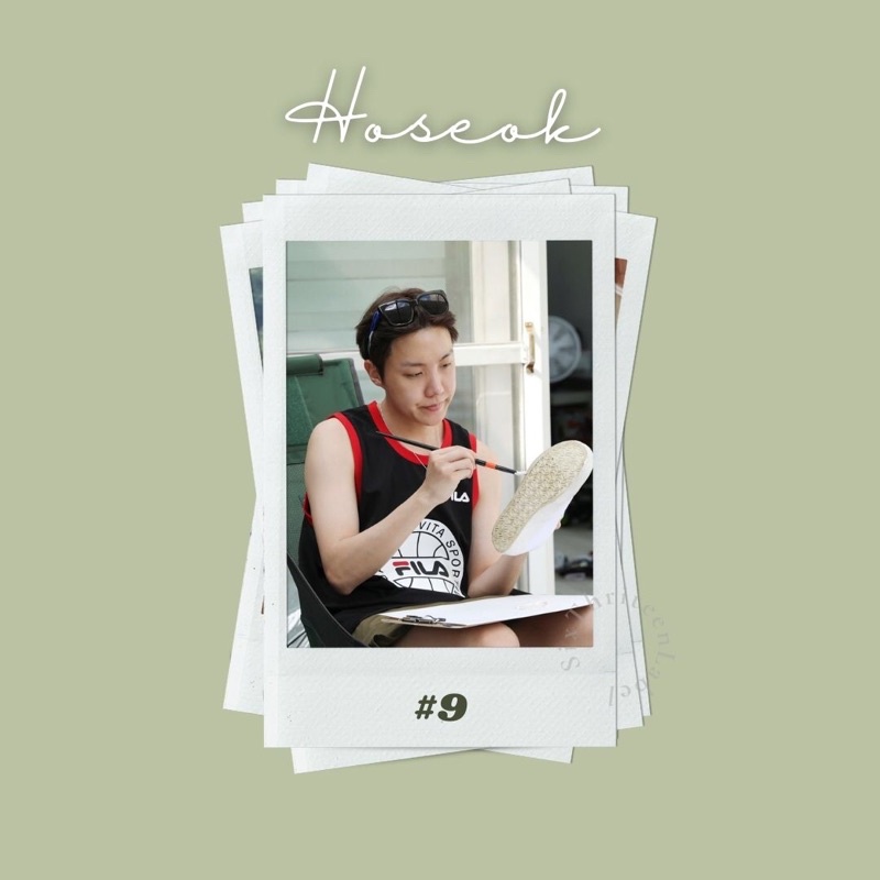 Jual BTS In The Soop Polaroid (Hoseok/JHope version) Shopee Indonesia