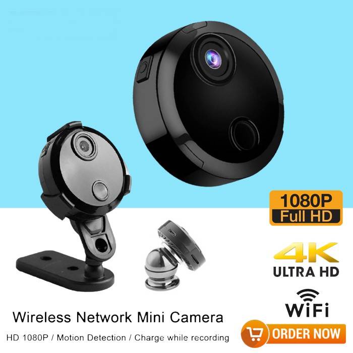 Jual Mini Camcorder Night Vision Micro Ip Camera Q15 WiFi HD 1080P 4K Shopee Indonesia