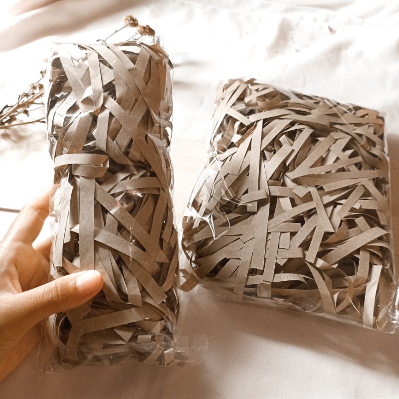 Jual KERTAS SERUT / CACAH SHREDDED PAPER tebal isi giftbox hampers ...