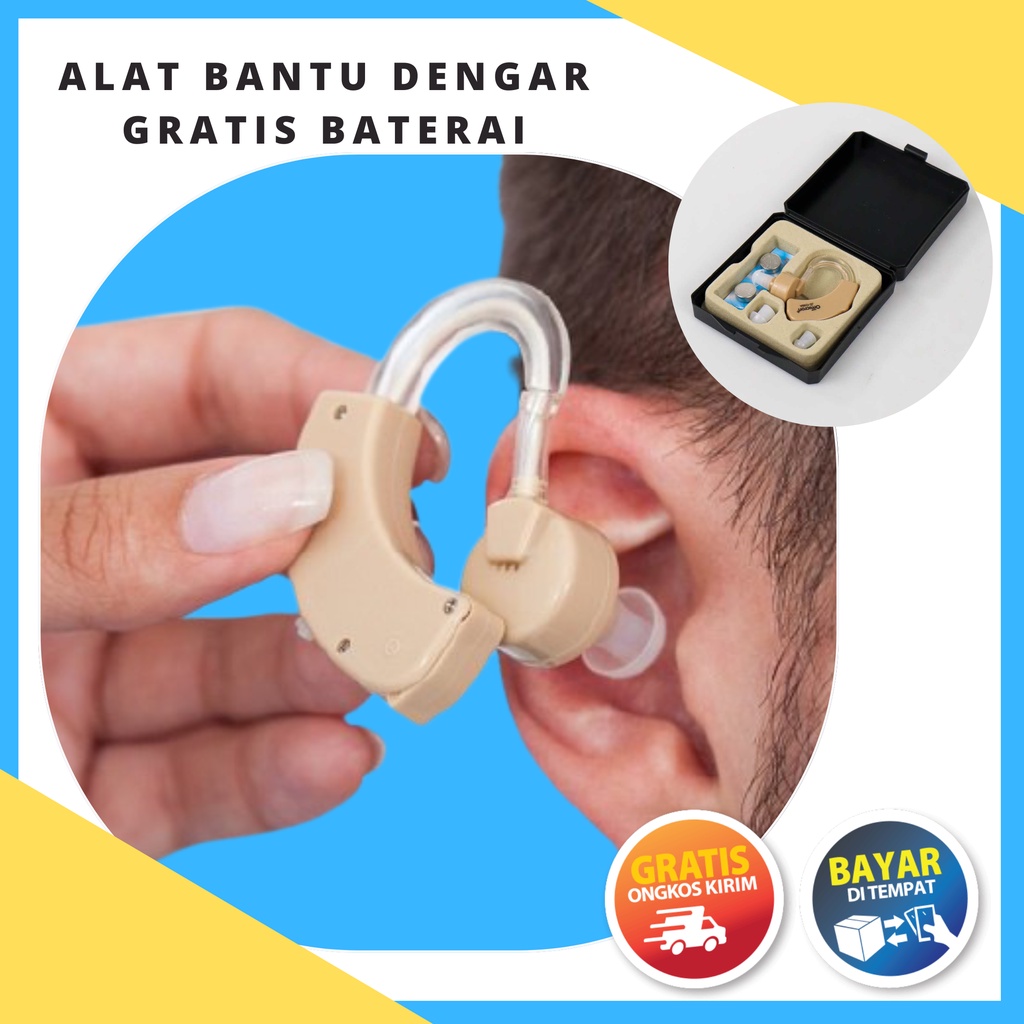 Jual ABD Alat Bantu Dengar Pengeras Suara Hearing Aid Omicron F138 ...