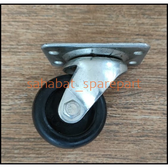 Jual RODA TROLI KARET 2 INCH PUTARAN RODA 360 DERAJAT | Shopee Indonesia