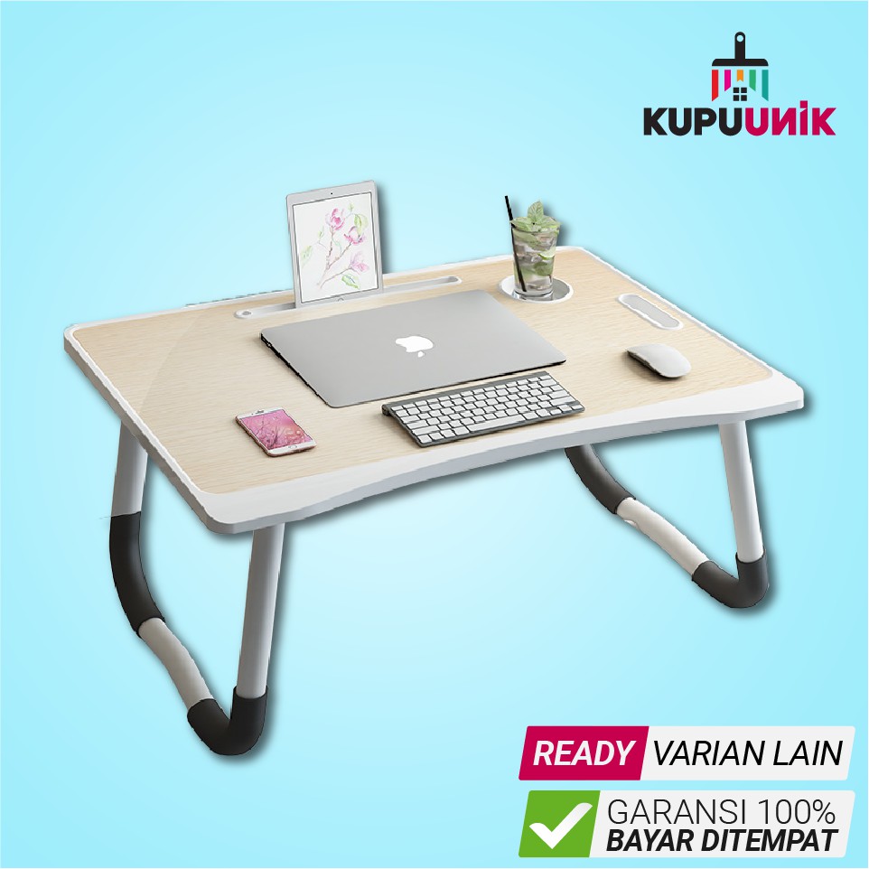 Jual Meja Belajar Lipat Lesehan Meja Laptop Portable Meja Lipat Kasur