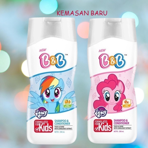 Jual B&B Kids Shampoo & Conditioner 200 ML | Shopee Indonesia