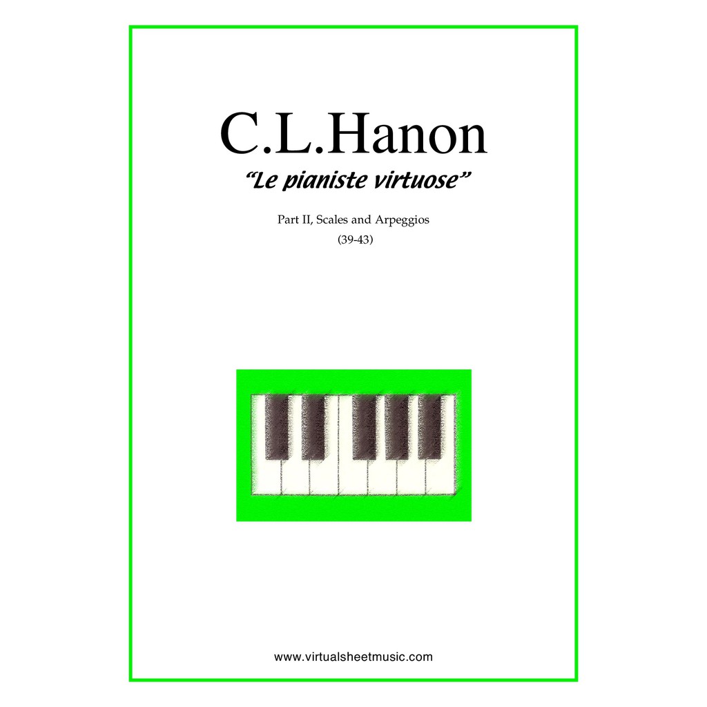 Jual Buku Piano Hanon Virtuoso Part 2 Scales and Arpeggios Shopee