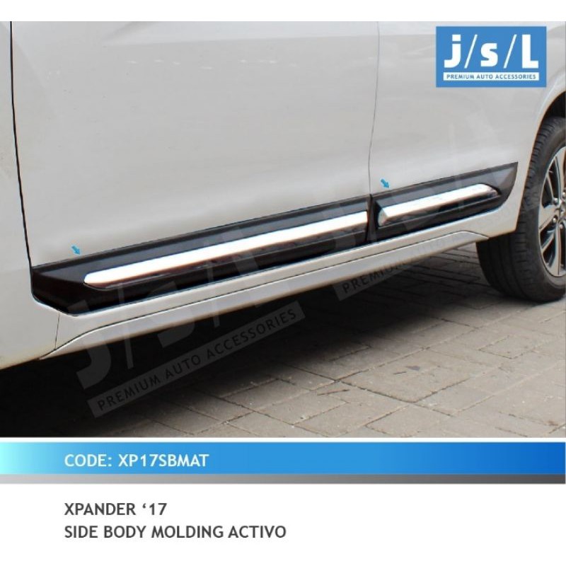 Jual Side Body Moulding Activo / List Pintu Samping Mobil Mitsubishi