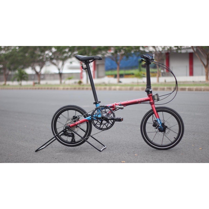 Jual sepeda lipat elemet troy x 10 speed | Shopee Indonesia
